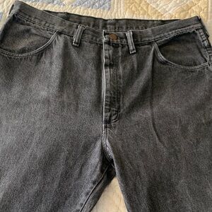 Rustler Men's Dark Gray Relaxed Jeans